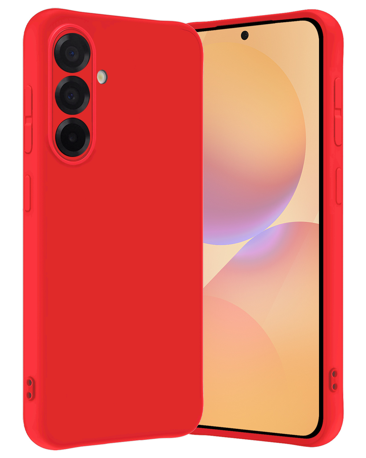 Nomfy Nomfy Samsung Galaxy A36 Hoesje Siliconen - Rood