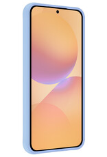Nomfy Nomfy Samsung Galaxy A36 Hoesje Siliconen - Lichtblauw - 2 PACK