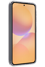 Nomfy Nomfy Samsung Galaxy A36 Hoesje Siliconen Met 2x Screenprotector - Transparant