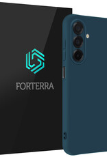 Forterra Forterra Samsung Galaxy A26 Hoesje Siliconen - Donkerblauw