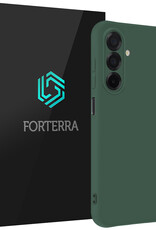 Forterra Forterra Samsung Galaxy A26 Hoesje Siliconen - Donkergroen