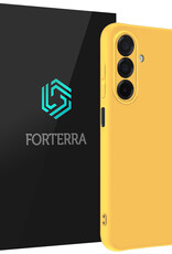 Forterra Forterra Samsung Galaxy A26 Hoesje Siliconen - Geel