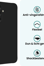 Forterra Forterra Samsung Galaxy A26 Hoesje Siliconen - Zwart