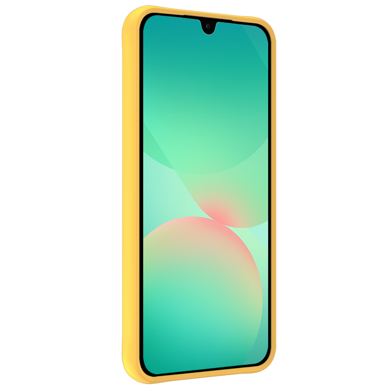 Forterra Forterra Samsung Galaxy A26 Hoesje Siliconen - Geel - 2 PACK
