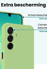 Forterra Forterra Samsung Galaxy A26 Hoesje Siliconen - Groen - 2 PACK