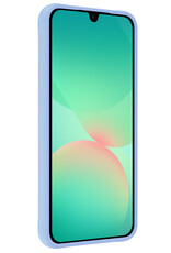 Forterra Forterra Samsung Galaxy A26 Hoesje Siliconen - Lichtblauw - 2 PACK