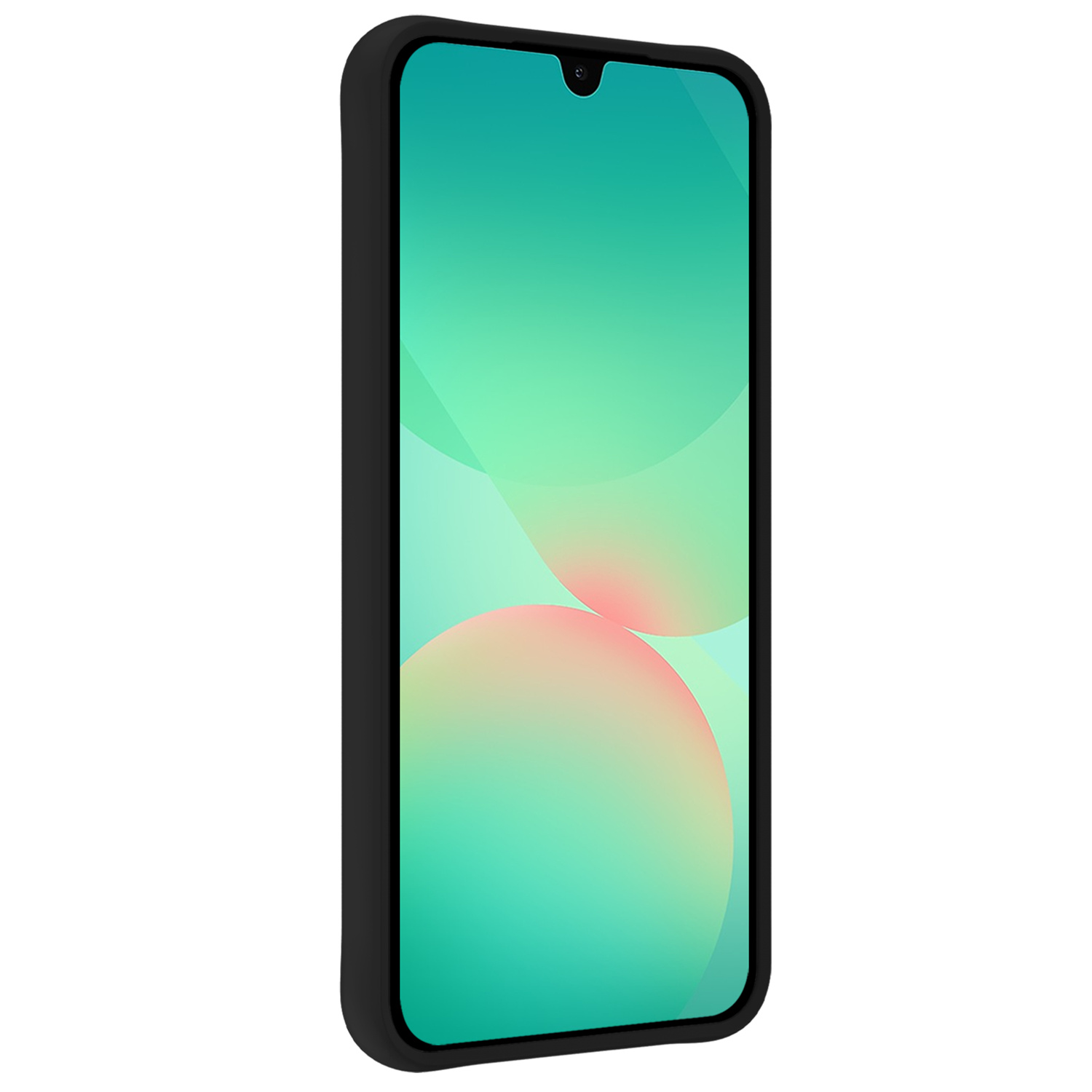 Forterra Forterra Samsung Galaxy A26 Hoesje Siliconen Met Screenprotector - Zwart