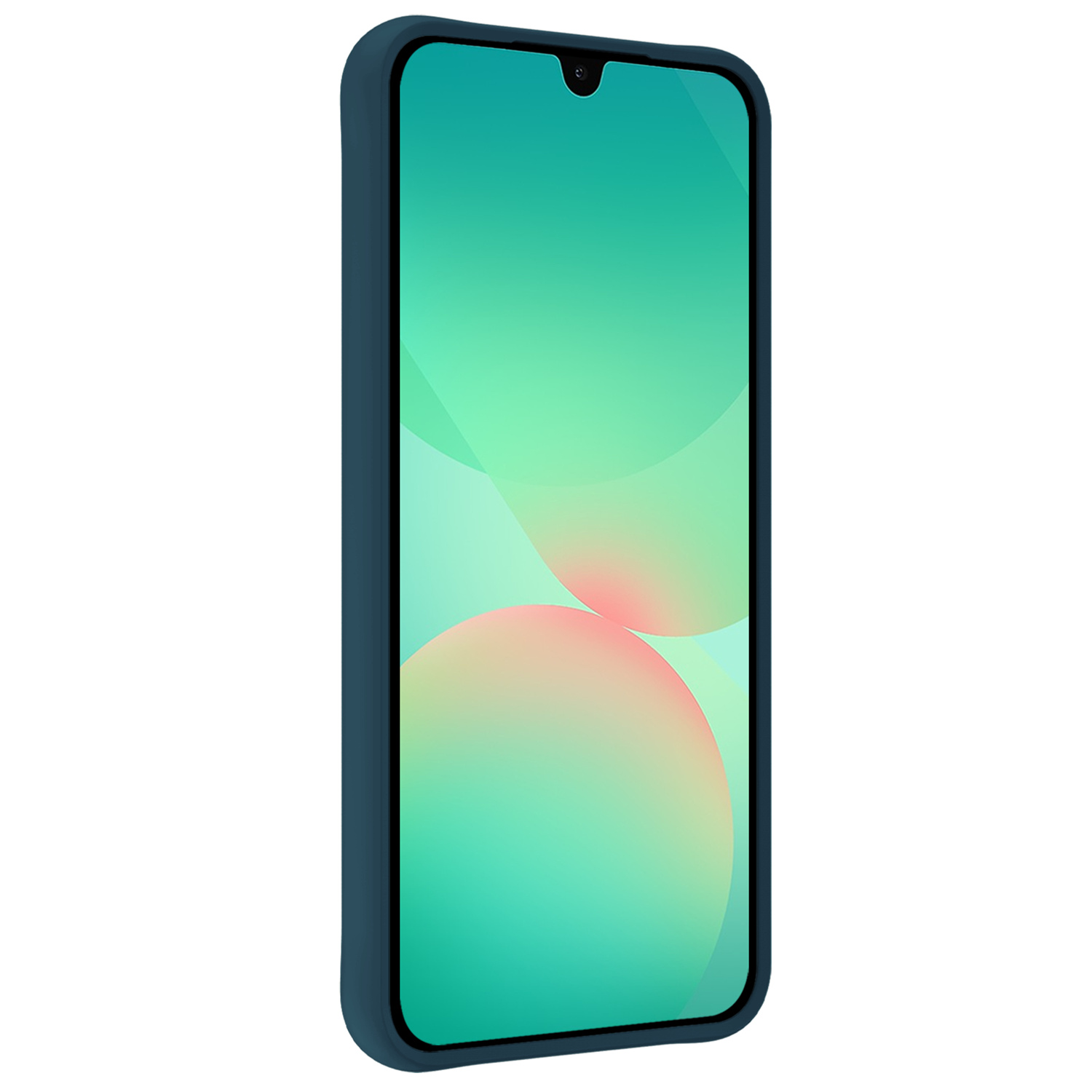 Forterra Forterra Samsung Galaxy A26 Hoesje Siliconen Met 2x Screenprotector - Donkerblauw