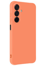 Forterra Forterra Samsung Galaxy A26 Hoesje Siliconen Met 2x Screenprotector - Perzik