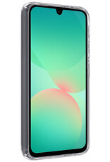 Forterra Forterra Samsung Galaxy A26 Hoesje Siliconen Met 2x Screenprotector - Transparant