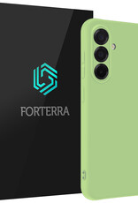Forterra Forterra Samsung Galaxy A36 Hoesje Siliconen - Groen