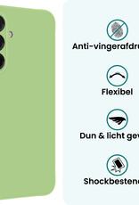 Forterra Forterra Samsung Galaxy A36 Hoesje Siliconen - Groen