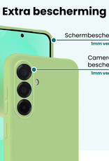 Forterra Forterra Samsung Galaxy A36 Hoesje Siliconen - Groen