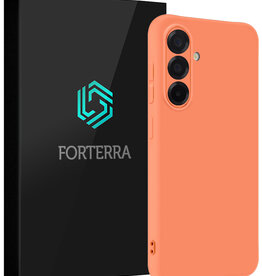 Forterra Forterra Samsung Galaxy A36 Hoesje Siliconen - Perzik