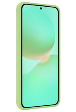 Forterra Forterra Samsung Galaxy A36 Hoesje Siliconen - Groen - 2 PACK