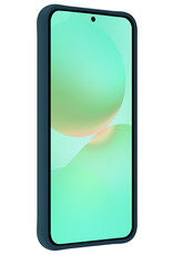 Forterra Forterra Samsung Galaxy A36 Hoesje Siliconen Met Screenprotector - Donkerblauw