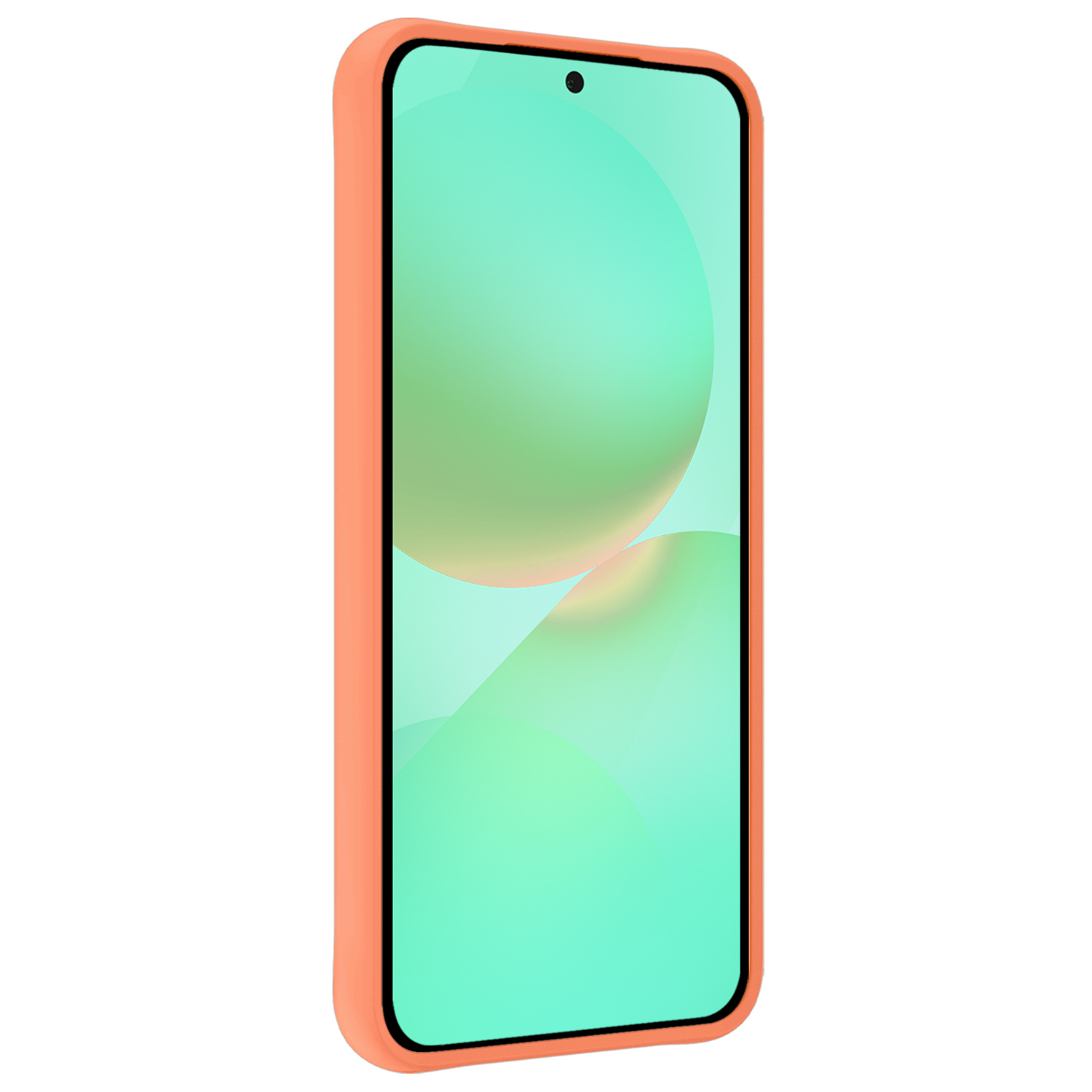 Forterra Forterra Samsung Galaxy A36 Hoesje Siliconen Met Screenprotector - Perzik