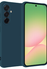 BASEY. BASEY. Samsung Galaxy A56 Hoesje Siliconen - Donkerblauw