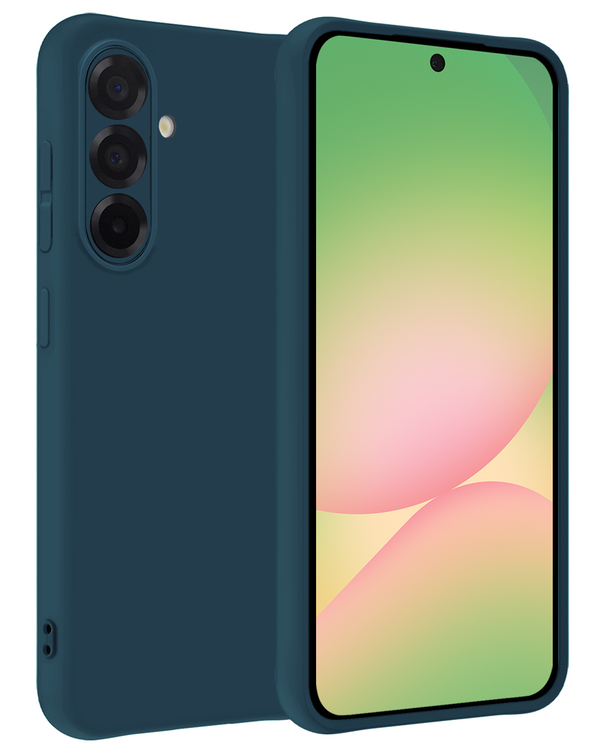 BASEY. BASEY. Samsung Galaxy A56 Hoesje Siliconen - Donkerblauw