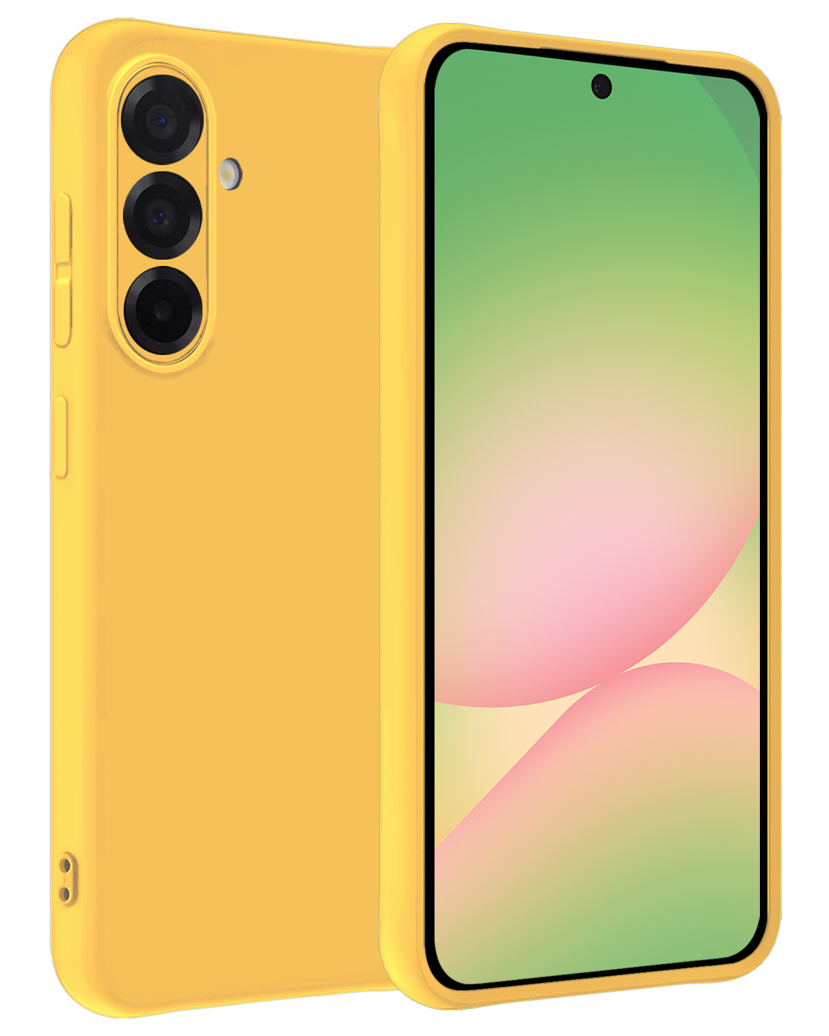 BASEY. BASEY. Samsung Galaxy A56 Hoesje Siliconen - Geel