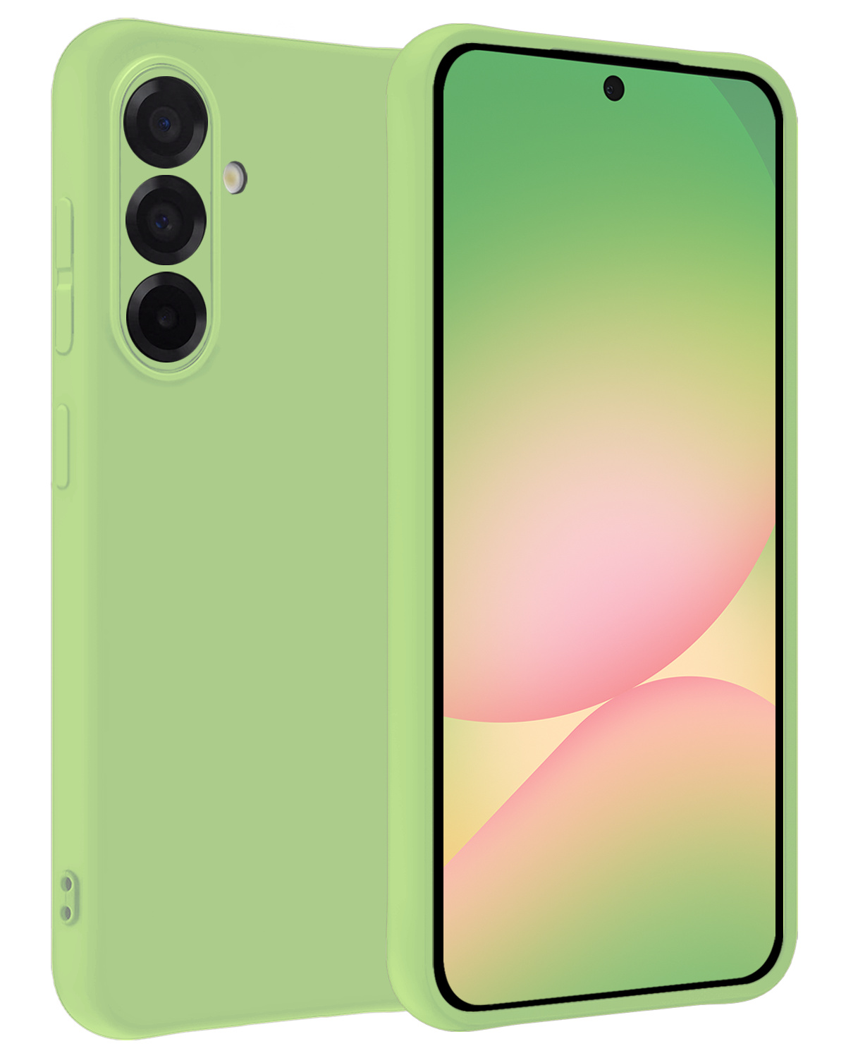 BASEY. BASEY. Samsung Galaxy A56 Hoesje Siliconen - Groen