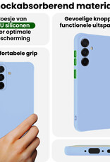 BASEY. BASEY. Samsung Galaxy A56 Hoesje Siliconen - Lichtblauw