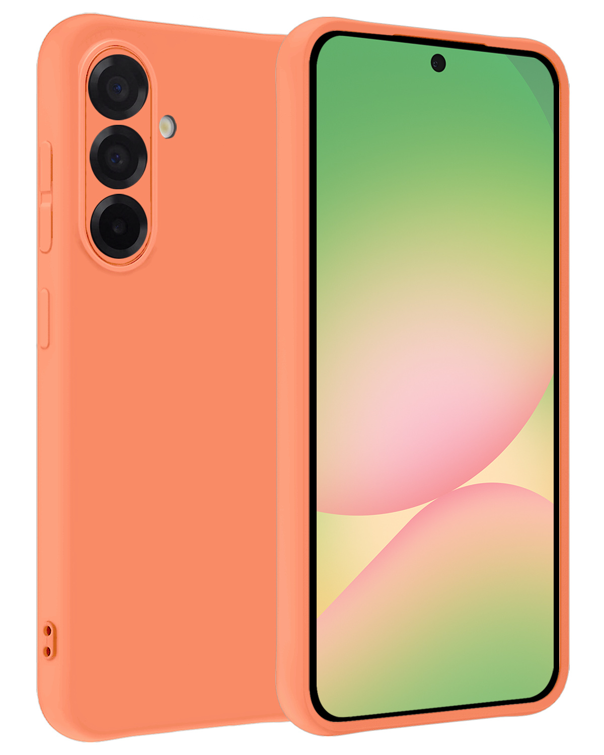 BASEY. BASEY. Samsung Galaxy A56 Hoesje Siliconen - Perzik