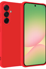 BASEY. BASEY. Samsung Galaxy A56 Hoesje Siliconen - Rood