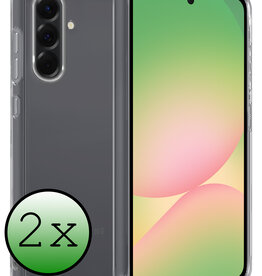 BASEY. BASEY. Samsung Galaxy A56 Hoesje Siliconen - Transparant - 2 PACK