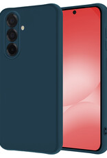 NoXx NoXx Samsung Galaxy A56 Hoesje Siliconen - Donkerblauw