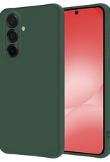 NoXx NoXx Samsung Galaxy A56 Hoesje Siliconen - Donkergroen