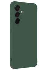 NoXx NoXx Samsung Galaxy A56 Hoesje Siliconen - Donkergroen