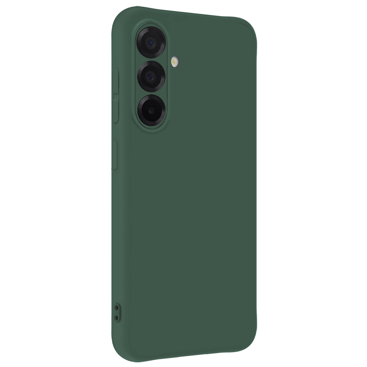 NoXx NoXx Samsung Galaxy A56 Hoesje Siliconen - Donkergroen
