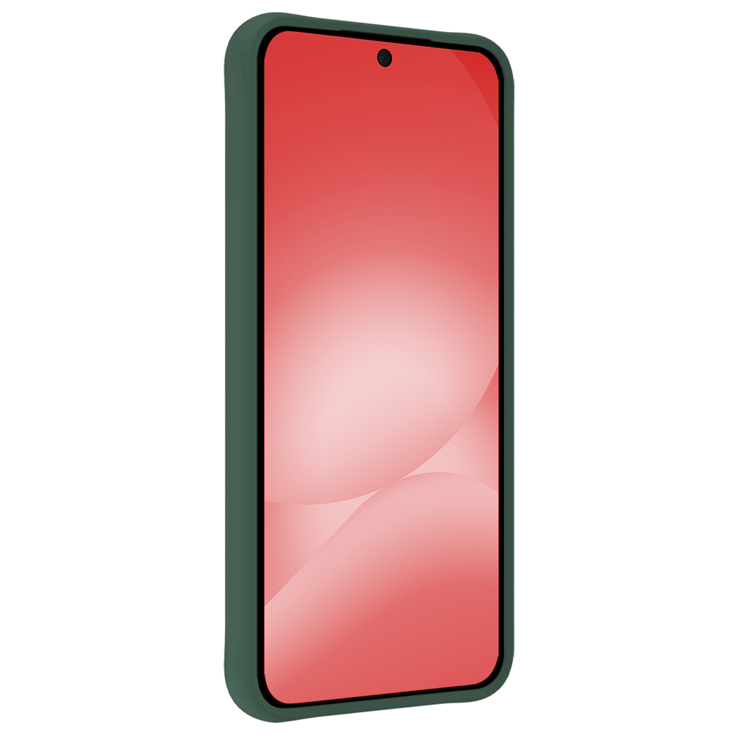 NoXx NoXx Samsung Galaxy A56 Hoesje Siliconen - Donkergroen