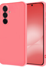 NoXx NoXx Samsung Galaxy A56 Hoesje Siliconen - Lichtroze