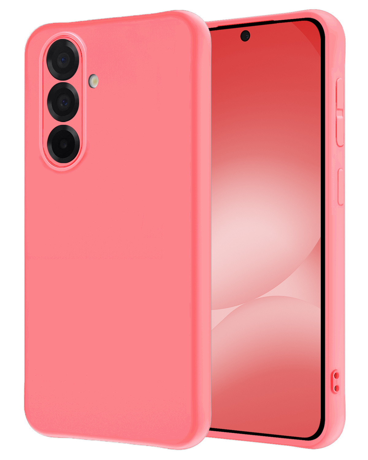 NoXx NoXx Samsung Galaxy A56 Hoesje Siliconen - Lichtroze