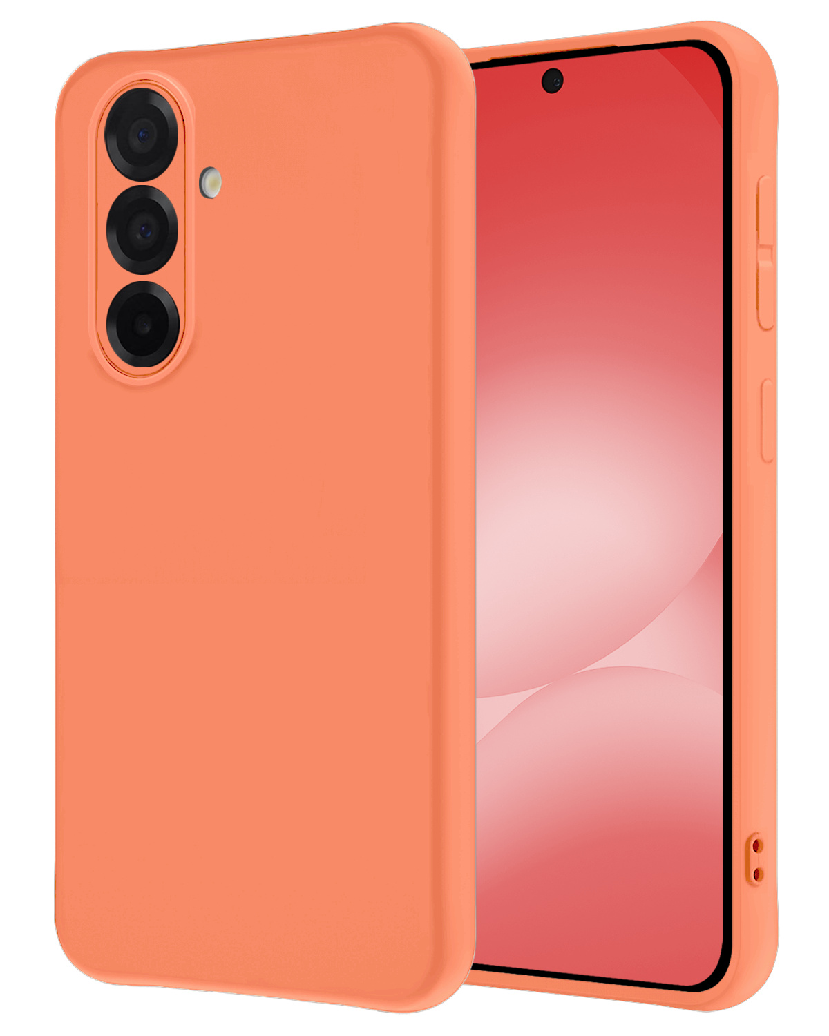 NoXx NoXx Samsung Galaxy A56 Hoesje Siliconen - Perzik