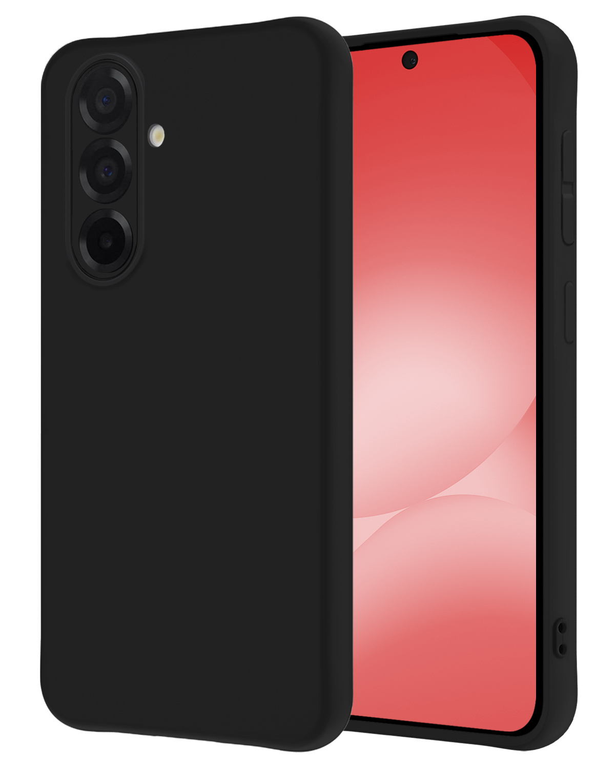 NoXx NoXx Samsung Galaxy A56 Hoesje Siliconen - Zwart