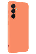 NoXx NoXx Samsung Galaxy A56 Hoesje Siliconen - Perzik - 2 PACK