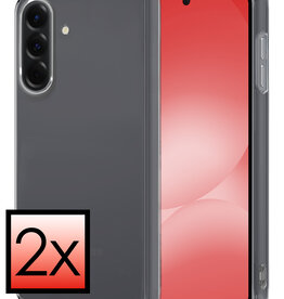 NoXx NoXx Samsung Galaxy A56 Hoesje Siliconen - Transparant - 2 PACK