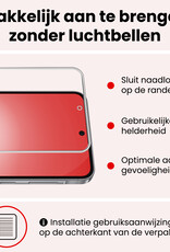 NoXx NoXx Samsung Galaxy A56 Hoesje Siliconen Met 2x Screenprotector - Lichtblauw