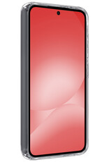 NoXx NoXx Samsung Galaxy A56 Hoesje Siliconen Met 2x Screenprotector - Transparant