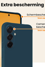 Nomfy Nomfy Samsung Galaxy A56 Hoesje Siliconen - Donkerblauw