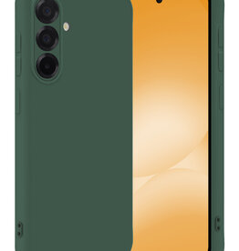 Nomfy Nomfy Samsung Galaxy A56 Hoesje Siliconen - Donkergroen
