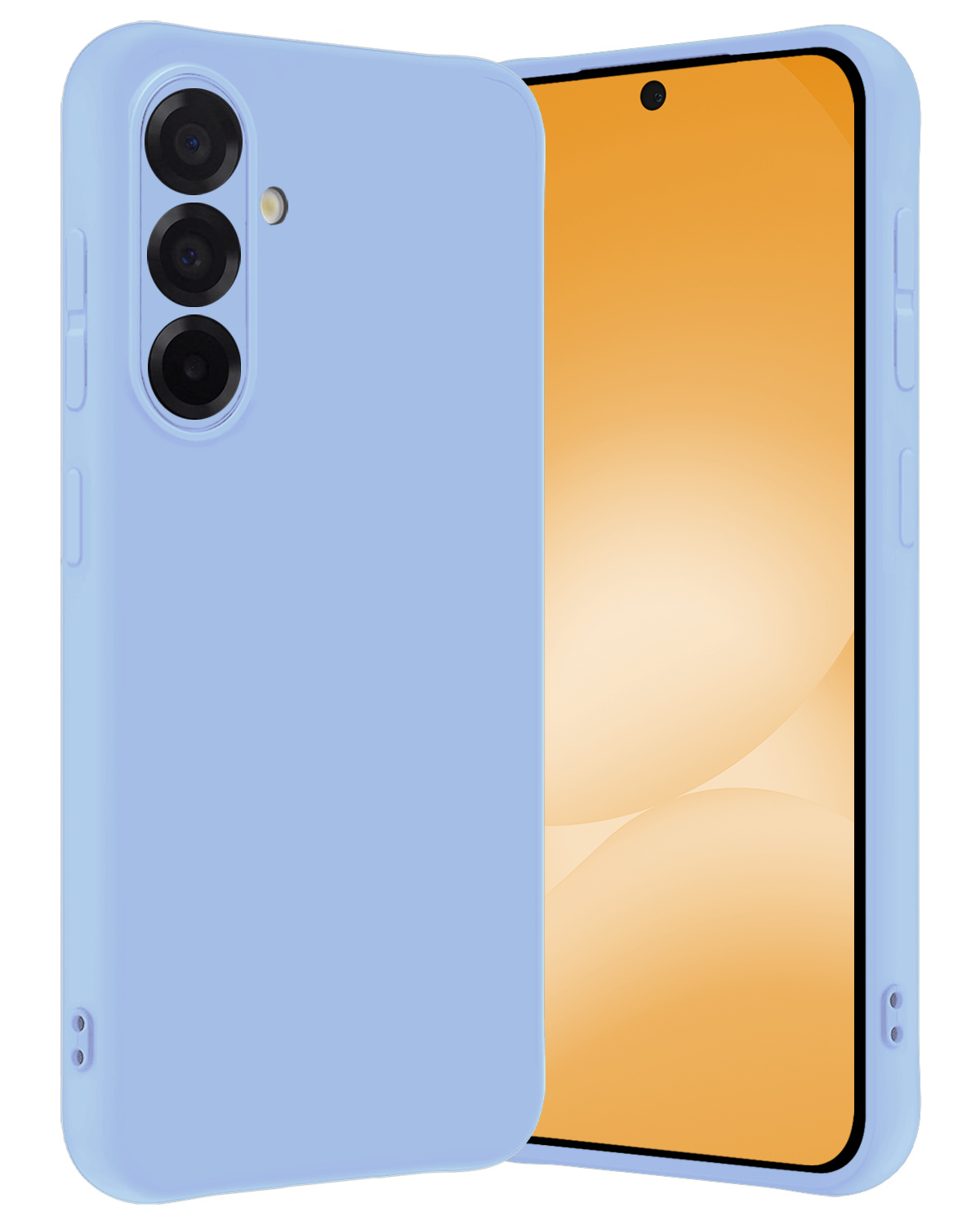 Nomfy Nomfy Samsung Galaxy A56 Hoesje Siliconen - Lichtblauw