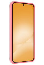 Nomfy Nomfy Samsung Galaxy A56 Hoesje Siliconen - Lichtroze