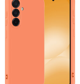 Nomfy Nomfy Samsung Galaxy A56 Hoesje Siliconen - Perzik