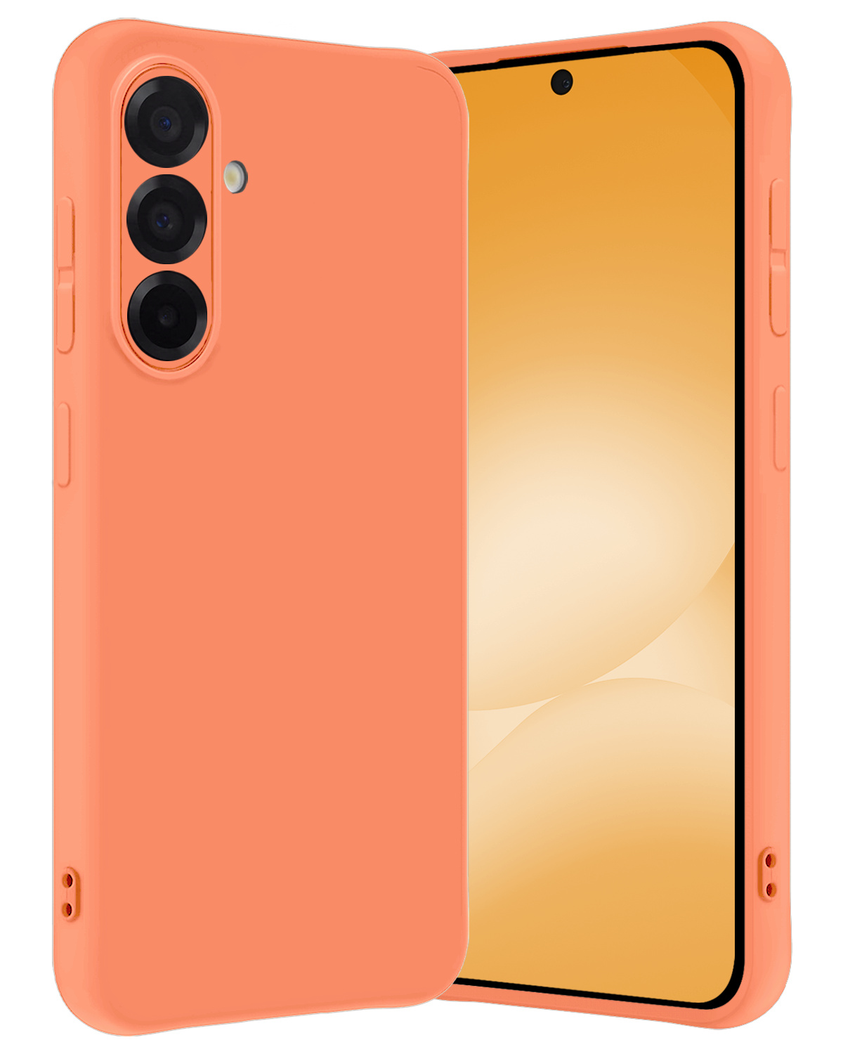 Nomfy Nomfy Samsung Galaxy A56 Hoesje Siliconen - Perzik