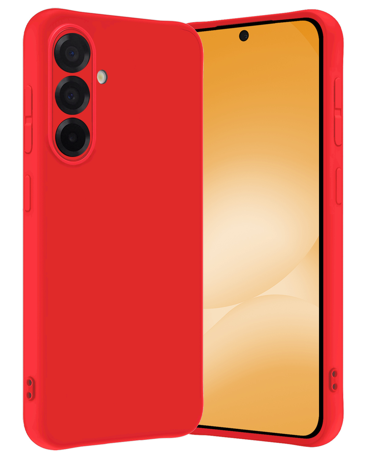 Nomfy Nomfy Samsung Galaxy A56 Hoesje Siliconen - Rood