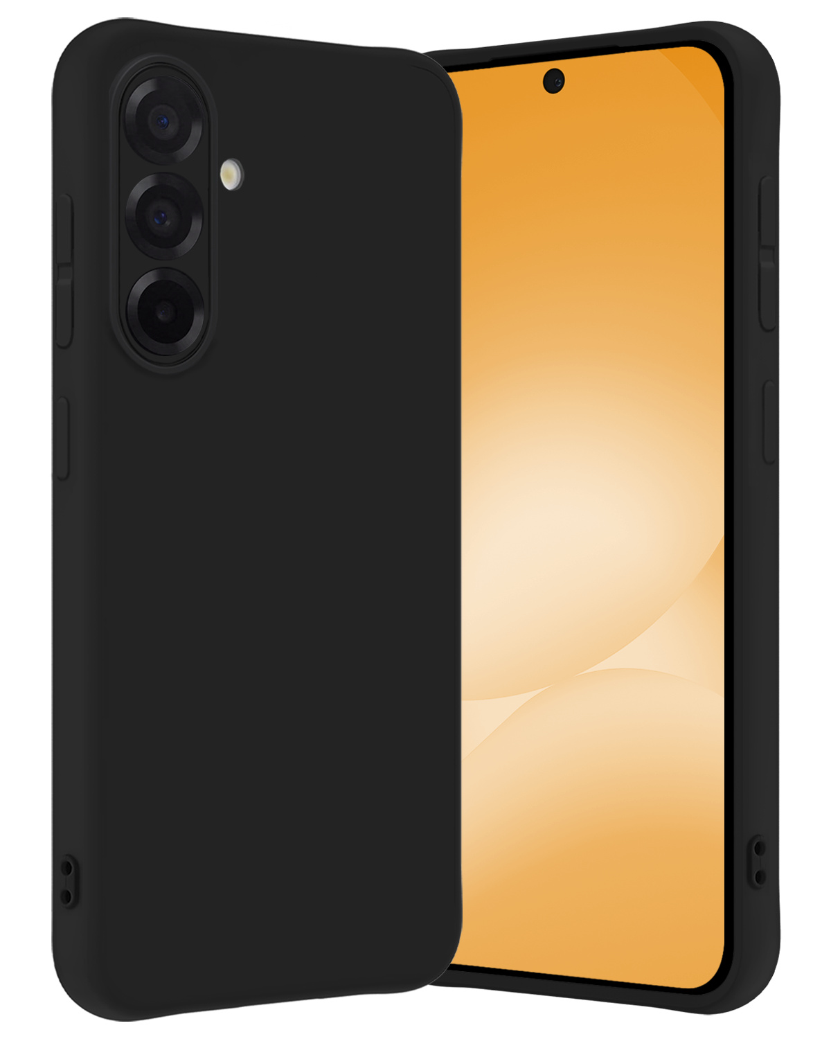 Nomfy Nomfy Samsung Galaxy A56 Hoesje Siliconen - Zwart